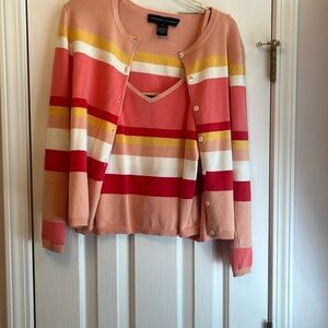 ADRIENNE VITTADINI Beautiful bold sweater set